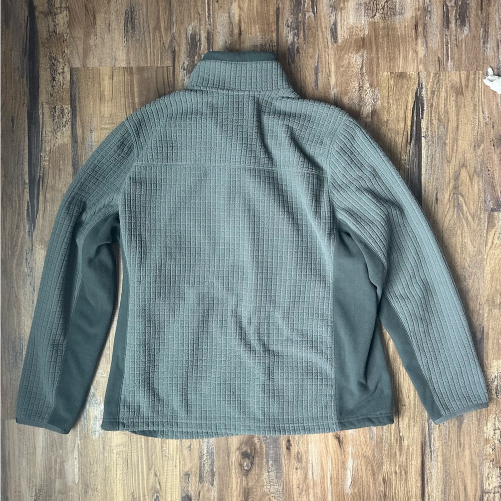 Gray Full-Zip Jacket - image 3